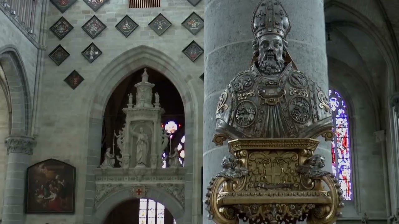 Koorreis Gloria Toonkunst 2018 , St Maartens Kathedraal in Ieper (België)