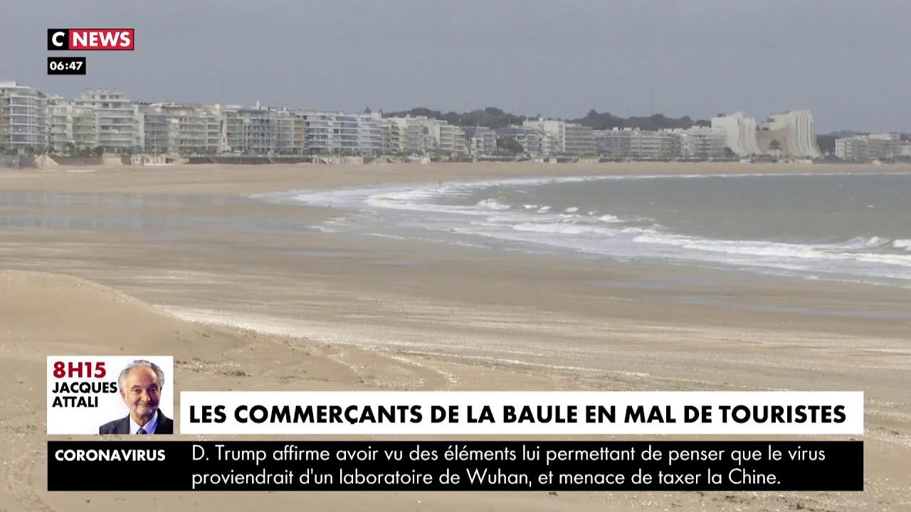 Coronavirus : les commerçants de La Baule en mal de touristes
