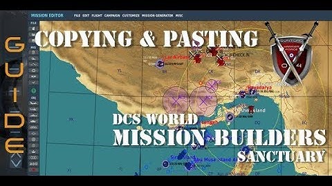 How to Copy and Paste - DCS Mission Editor