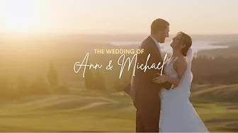 Beautiful Wedding at the Golf Club at Newcastle | Ann & Michael's Sunset Celebration in Washington
