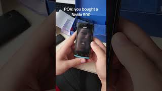 Nokia 500 Unboxing