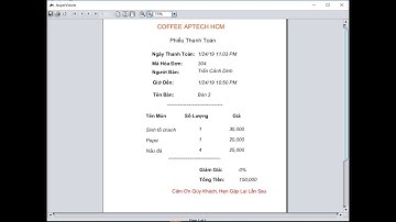 Quản lý quán coffee - JAVA SWING