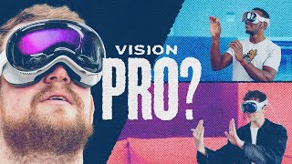 The Studio Tries Apple Vision Pro!