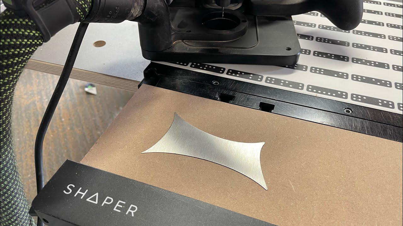 Shaper Origin Designed to cut .. Simple !! YouTube