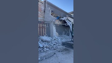 Store Front Column Demolition!