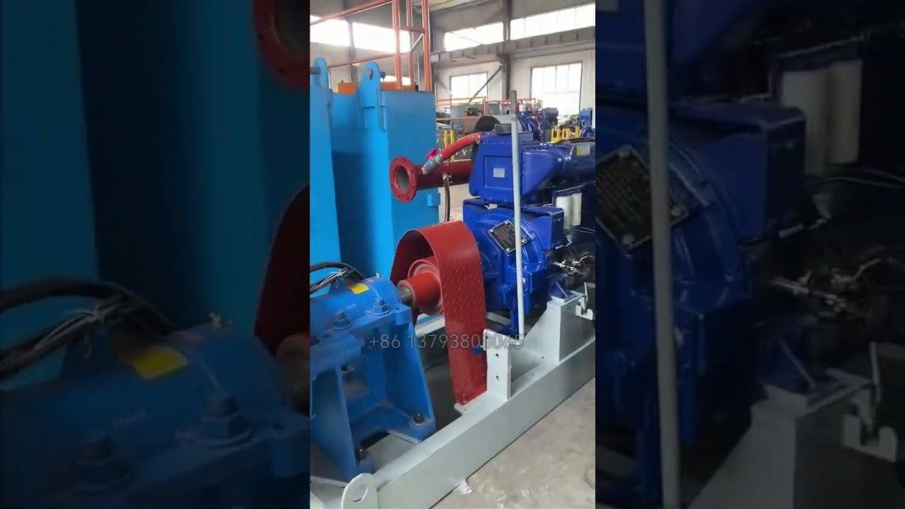 How to Connect 8 10 12 Inch Sand Suction Pump/ Dredger Pump with Diesel Engine?