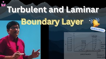Turbulent &Laminar Boundary layer:concept of boundary layer thickness#gatemechanical #esemechanical