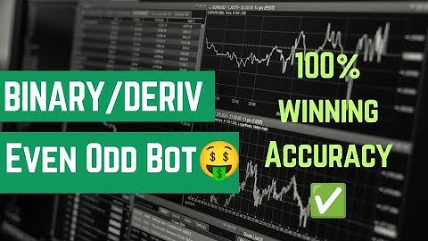 [Binary/Deriv] Even Odd Bot ✅ 100% profitable winning strategy 💪 also available in (XML) #trader