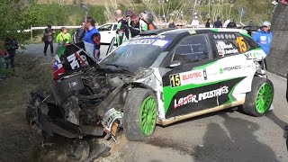 Rally Alba Regione Piemonte 2023 - Big Crash & Many Mistakes!