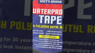Unity Brand Leakage Repair Waterproof Tape for Pipe, Roof, Window, Gutter, Boat, DIY-Aluminium Tape