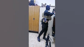 تجهزات عسكريه الذهبيه الترند الجديد لأبطال جهاز مكافحة الإرهاب 