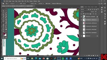 how to set border color with paint bucket for textile designing in adobe photoshop online zoom class