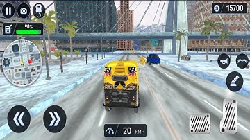 Tuk Tuk auto rickshaw driver 3D game | Android gameplay | Auto Rickshaw Game