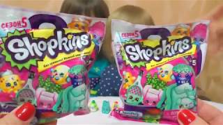 КикаНика Распаковка ШОПКИНС корзинки сюрпризы с игрушками распаковка Shopkins  bi.ua