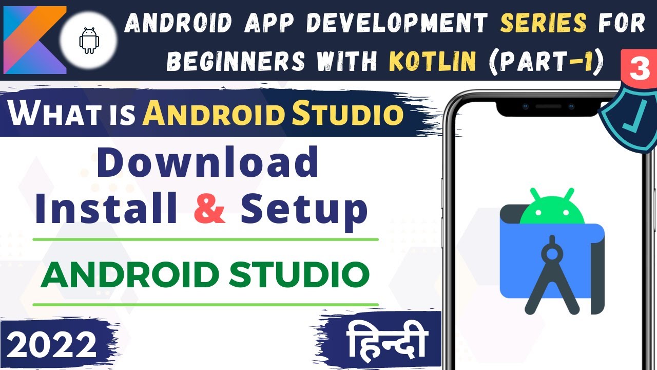 How to Install Android Studio | Android Studio Bumblebee | Hindi #3 ...