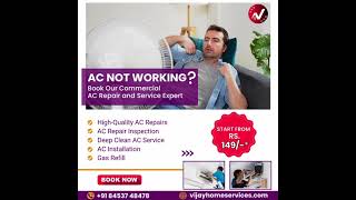 If you Ac is not working properly, dont suffer in the heat any longer! 8453748478