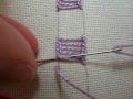 Ladder Stitch for Hand Embroidery