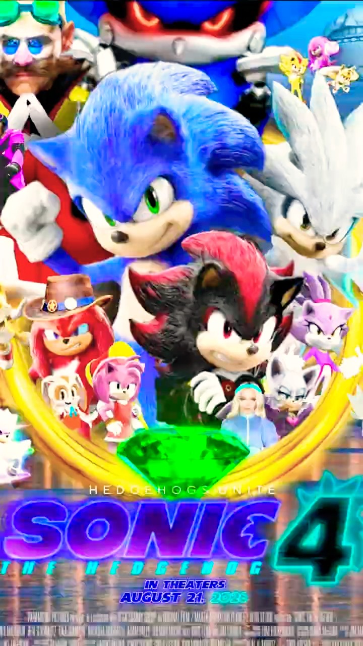 Sonic 4 o filme terá a viagem no tempo