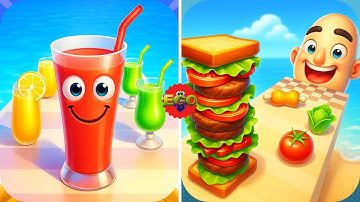 Sandwich Runner Vs. Juice Run - Max Gameplay Walkthrough | Epic Gamer’s Odyssey  #1110