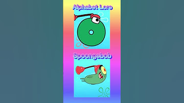 Alphabet Lore vs Spoongebob #shorts #spongebob #alphabetlore