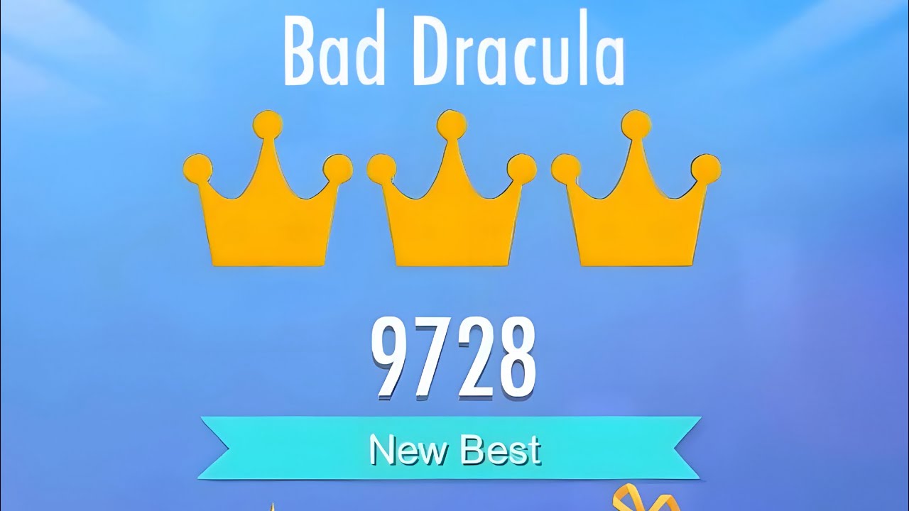 Piano Tiles 2 | LEGENDARY UNBEATABLE WORLD RECORD IN BAD DRACULA (17 ...