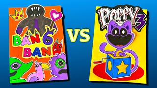 BanBan 6 VS Poppy Playtime 3 game book | Smiling Critters | Horror Game|