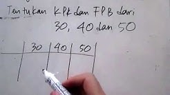 Cara Mencari KPK dan FPB dengan Cepat dan Mudah - Durasi: 15.51. 