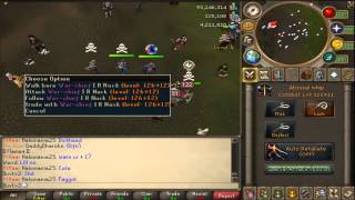 Runescape! Bot Killing+PKing Fail! Live Commentary!