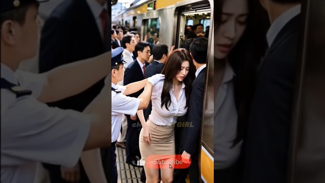 19 October 2025Tokyo Rush Hour: The Most Crowded Train Scene Ever #aiart #지하철 #1호선