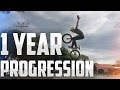 BMX 1 year of Progression!