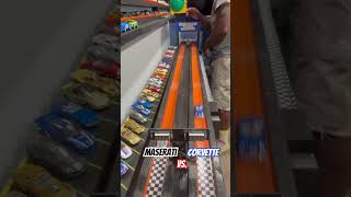 Hotwheels racing part 1: #maserati vs. #corvette. #hotwheels #fyp