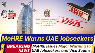 Mohre Warns Uae Jobseekers Of Fake Job Offers And Visa Scams Fake Job Offers Are Everywhere