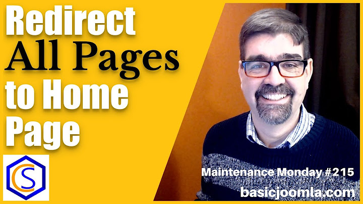 How to Redirect All Pages to Home Page Using  .htaccess Rule - 🛠 MM #215