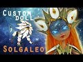 [POKEMON ZODIAC #1] Custom Doll Repaint! Pokemon Solgaleo Summer Collaboration MH/EAH OOAK