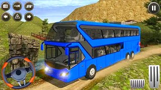 Uphill Offroad Bus Driving Simulator  - Mountain Bus_Andriod Gameplay#15 || Addicted Gameplay screenshot 5