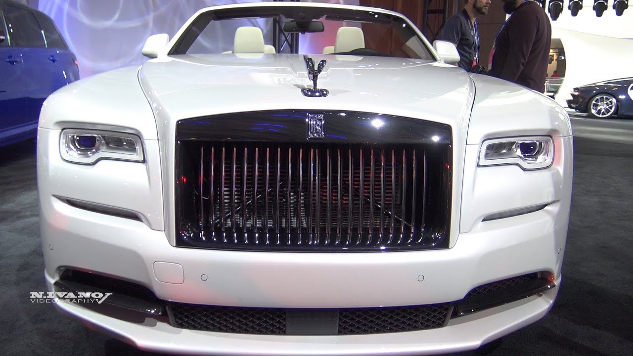 2018 Rolls Royce Cabriolet Exterior And Interior Walkaround 2018 Detroit Auto Show Youtube