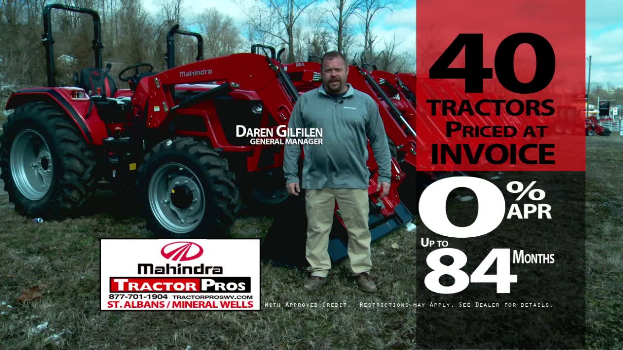 Tractor Pros Dealership Offering New Agricultural Equipment Parts Service And Financing In West Virginia Kentucky