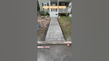Paver Walkway Install #diy #construction #pavers #install #walkway #howto #stepbystep #bluecollar
