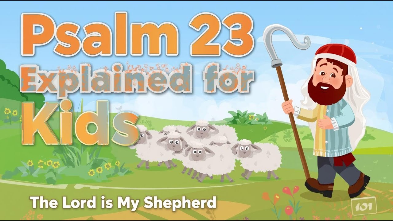 Psalm 23 Explained for Kids | The Lord Is My Shepherd | Catechism for ...