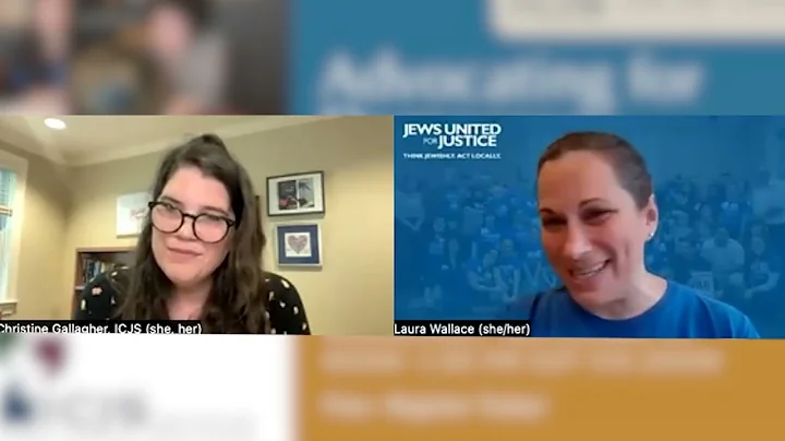 Favorite quote from Jews United for Justice rep, L...