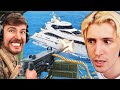 Protect the yacht keep it  xqc reacts to mrbeast