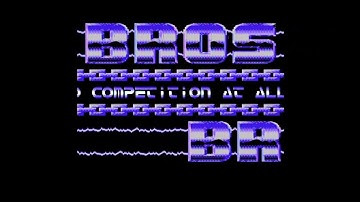 Commodore 64 demo: Bros - F-18 Hornet import (1988)