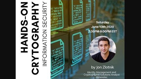 Hands-On Cryptography and Information Security