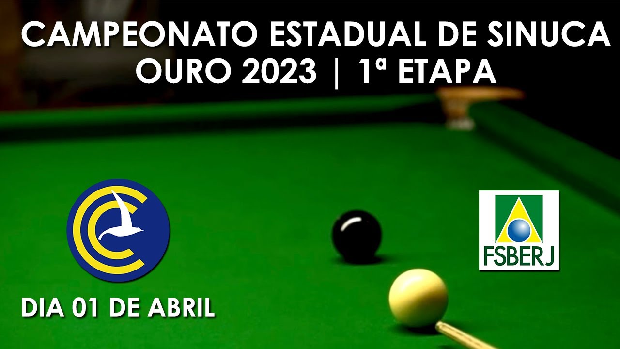 CAMPEONATO ESTADUAL DE SINUCA OURO 2023