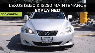 Lexus IS350 & IS250 Most Common Maintenance Issues Explained!