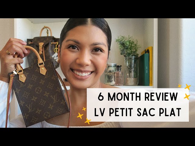 The Louis Vuitton Petit Sac Plat is NOT for everyone!! Its cute but