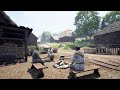 MEDIEVAL LIFE SIMULATOR Building A House Crafting Tools Hunting Animals | Medieval Dynasty Gameplay