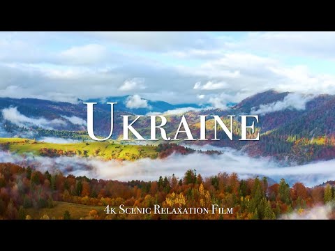 Ukraine 4K - Scenic Relaxation Film | Relaxing Music With Wonderful Natural Landscapes