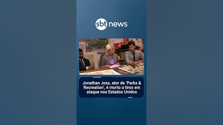 Jonathan Joss, ator de 'Parks & Recreation', é morto a tiros nos EUA