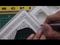 CALLIGRAPHY | How to make a model of Taj Mahal | Architecture Model Making